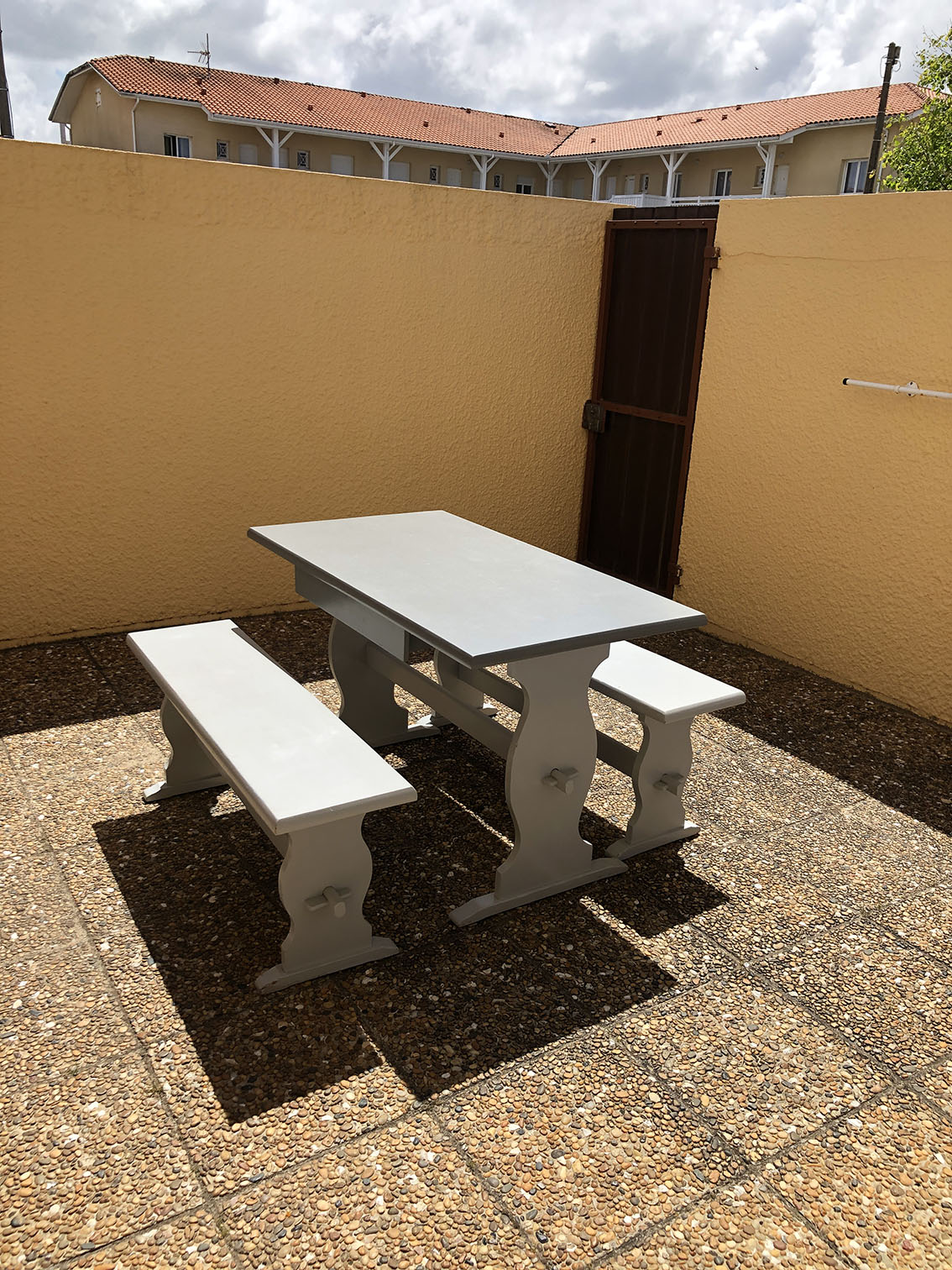 Terrasse de l’appartement